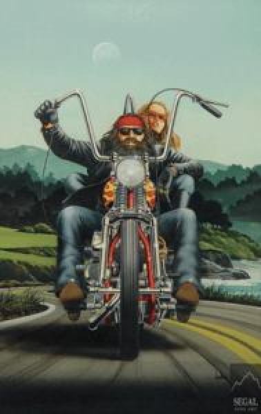 easy rider magazine art